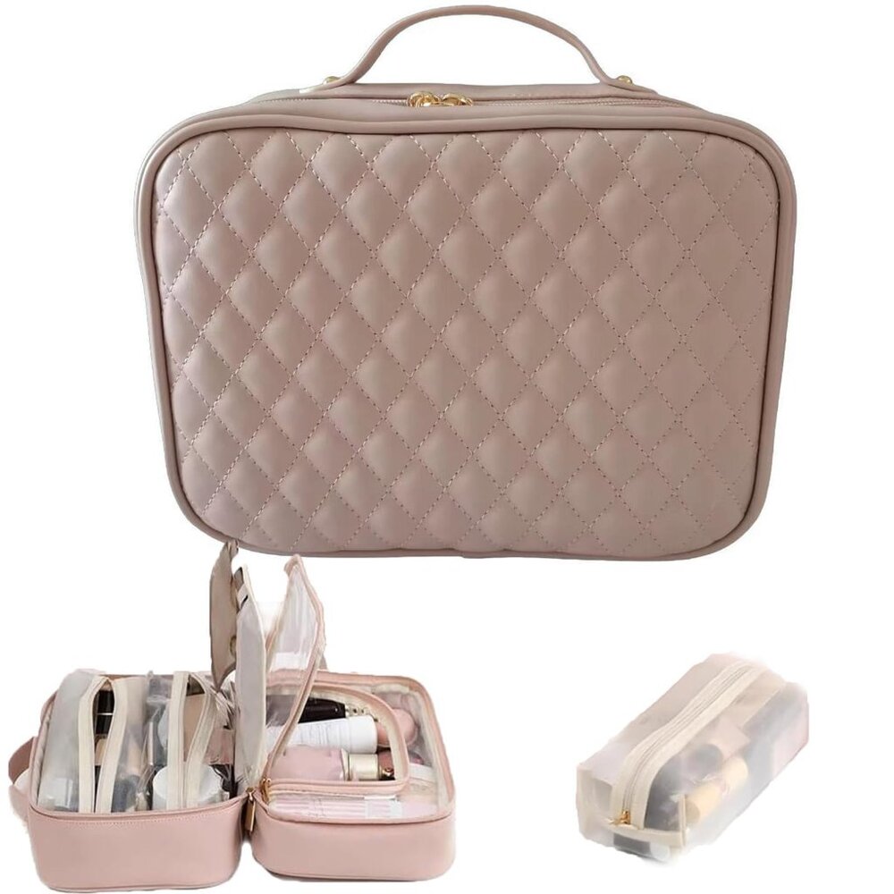FPLL Set Patient Travel Makeup Bag, Multi Compartments
